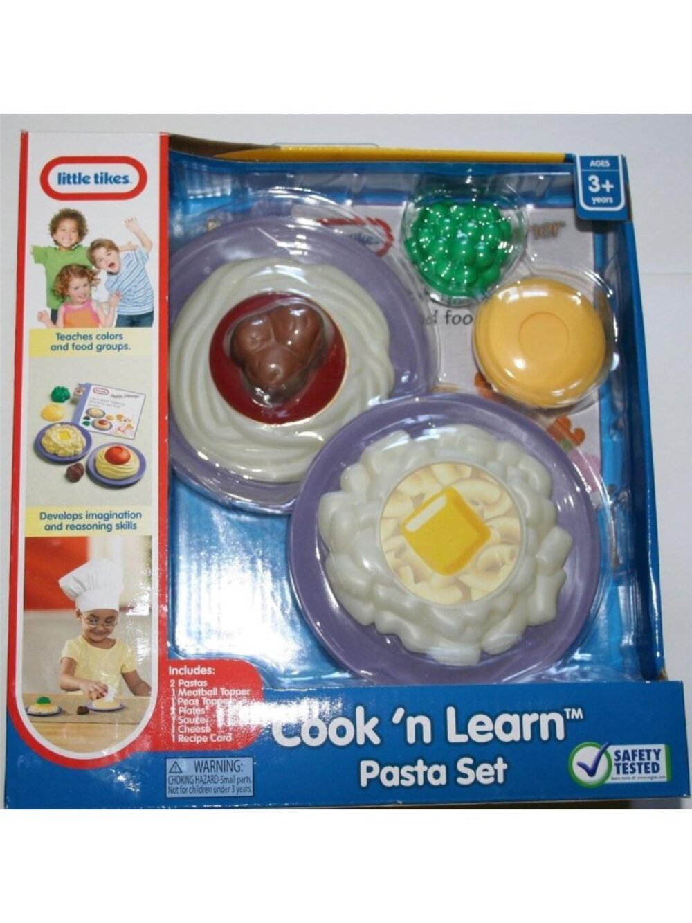 New Little Tikes Cook 'n Learn Pasta Set Play Food Toy